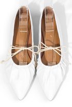 【ダニエラ アンド ジェマ/Daniella & GEMMA】のポインテッドギャザーリボンフラットパンプス 人気、トレンドファッション・服の通販 founy(ファニー) ファッション Fashion レディースファッション Fashion for Women クッション Cushion, Throw Pillow シューズ Shoes, Footwear リボン Ribbon, Bow 春 Spring thumbnail ホワイト|ID: prp329100004893383 ipo3291000000036578420