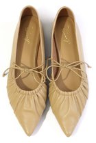 【ダニエラ アンド ジェマ/Daniella & GEMMA】のポインテッドギャザーリボンフラットパンプス 人気、トレンドファッション・服の通販 founy(ファニー) ファッション Fashion レディースファッション Fashion for Women クッション Cushion, Throw Pillow シューズ Shoes, Footwear リボン Ribbon, Bow 春 Spring thumbnail ベージュ|ID: prp329100004893383 ipo3291000000036578421