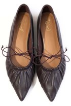 【ダニエラ アンド ジェマ/Daniella & GEMMA】のポインテッドギャザーリボンフラットパンプス 人気、トレンドファッション・服の通販 founy(ファニー) ファッション Fashion レディースファッション Fashion for Women クッション Cushion, Throw Pillow シューズ Shoes, Footwear リボン Ribbon, Bow 春 Spring thumbnail ダークブラウン|ID: prp329100004893383 ipo3291000000036578422