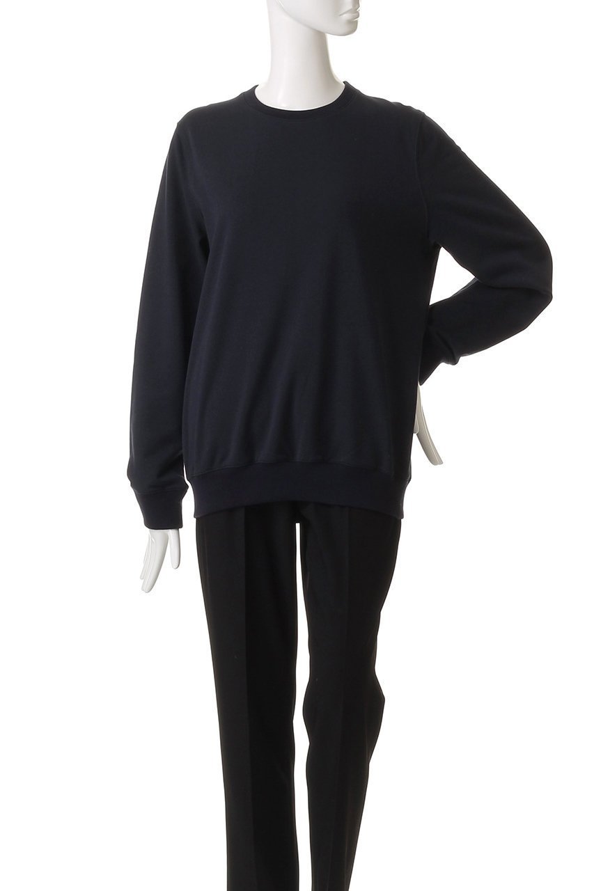 【スローン/SLOANE】のスピンギザコットン クルーネックスウェット 人気、トレンドファッション・服の通販 founy(ファニー) ファッション Fashion レディースファッション Fashion for Women トップス・カットソー Cut & Sew Tops シャツ・ブラウス・オフィスカジュアル Elegant Blouses & Button-Ups レディースパーカー・カジュアルフーディー Casual Hoodies & Sweatshirts ロングTシャツ・Tシャツ Longline T-Shirts & Tees スウェット・クルーネックトップス Sweatshirts & Crewnecks / Relaxed Fit Sweat Tops カットソー・ベーシックTシャツ Cut-and-Sewn Tops / Stretch Tees & Basics なめらか Smooth, Silky Texture インド Indian Textile スウェット / スエット Sweatshirt, Sweatwear ベーシック Basic, Essential other-2|ID: prp329100004893385 ipo3291000000036578436