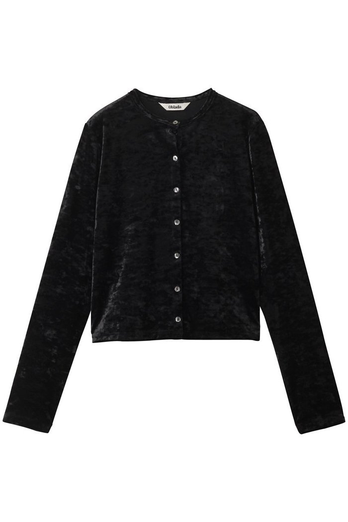 【オブラダ/Oblada】のベロアカーディガン インテリア・キッズ・メンズ・レディースファッション・服の通販 founy(ファニー) https://founy.com/ ファッション Fashion レディースファッション Fashion for Women アウター Coat / Outerwear Collection カーディガン Cardigan, Knitwear シンプル Simple, Minimal ジャケット Jacket, Outerwear ベロア Velour, Soft Velvet リュクス Luxury, Elegant, High-End, Chic |ID: prp329100004893388 ipo3291000000037237062