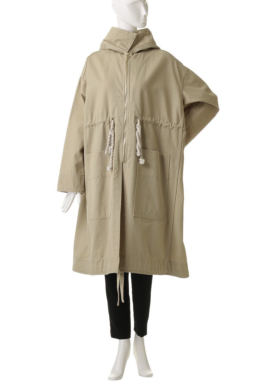 【マディソンブルー/MADISONBLUE】のPC OVERSIZED HOODED COAT コート 大人の最旬トレンドファッション＆コーディネート founy(ファウニー) 　ファッション　Fashion　レディースファッション　Fashion for Women　アウター　Coat / Outerwear Collection　コート・ロングコート・ピーコート　Long Coats, Peacoats & More　ユニセックス　Unisex, Genderless　コーティング　Coating, Coated Finish　ロング　Long, Long-Length　ヴィンテージ　Vintage Style　other-2|ID: prp329100004893404 ipo3291000000036867959