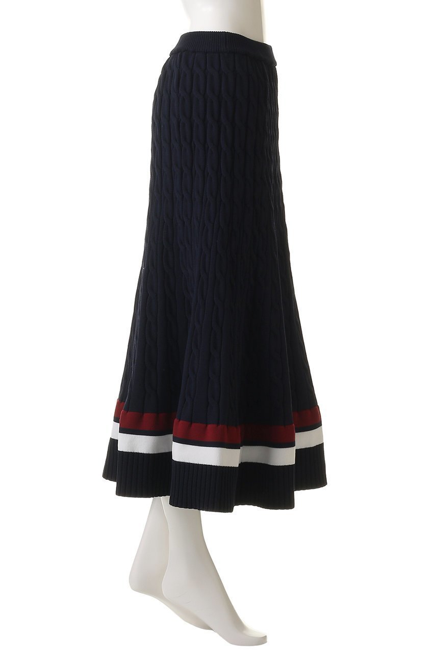 【マディソンブルー/MADISONBLUE】のCABLE FLARE LONG SK フレアロングスカート 大人の最旬トレンドファッション&コーディネート founy(ファウニー) ファッション Fashion レディースファッション Fashion for Women スカート Skirts ロングスカート Long Skirts / Maxi & Midi Skirts スポーティ Sporty, Casual Athletic フレア Flare, Flared ロング Long, Long-Length other-3|ID: prp329100004893407 ipo3291000000036578612