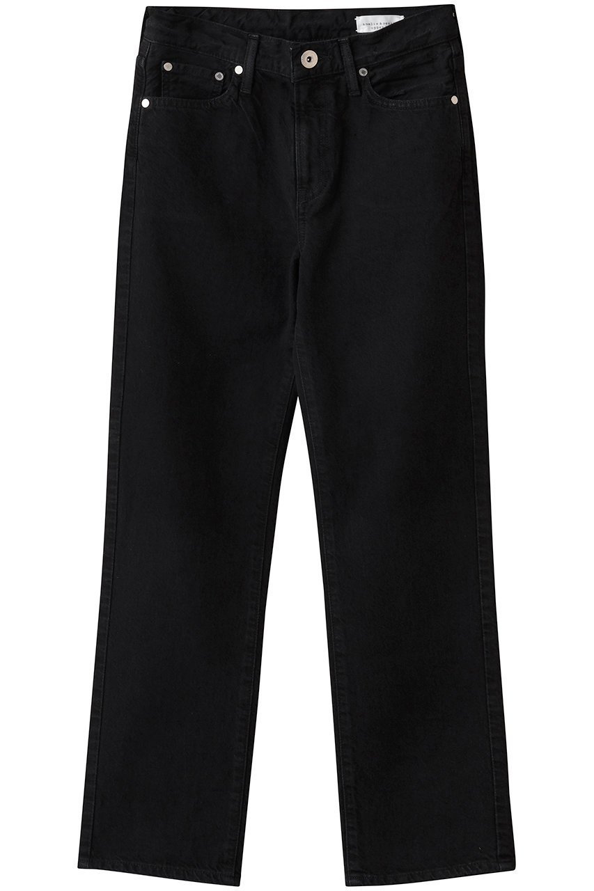 【マルティニーク/martinique】の《コラボ》【upper hights×Amalie&Cecilie Moosgaard】デニムパンツ インテリア・キッズ・メンズ・レディースファッション・服の通販 founy(ファウニー) ファッション Fashion レディースファッション Fashion for Women パンツ Pants & Trousers デニムパンツ・ジーンズ・美脚デニム Denim Jeans & Pants コラボ Collaboration, Collab ストレート Straight, Straight Cut デニム Denim, Jeans Material ブラック|ID: prp329100004893442 ipo3291000000036578875
