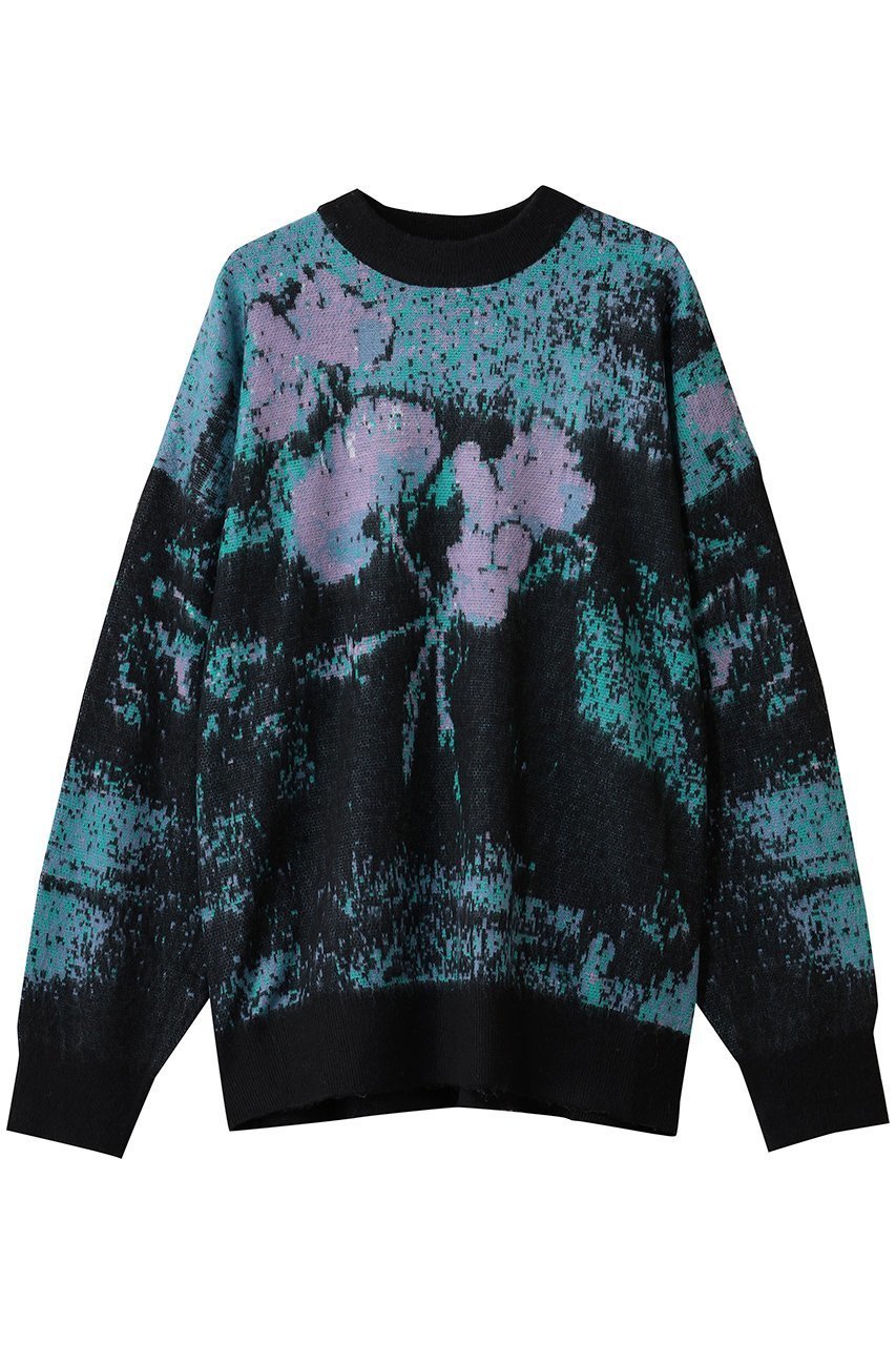 【メゾンスペシャル/MAISON SPECIAL】の【UNISEX】コンテンポラリーアートJQD シャギーニットL/S インテリア・キッズ・メンズ・レディースファッション・服の通販 founy(ファウニー) 　ファッション　Fashion　レディースファッション　Fashion for Women　トップス・カットソー　Cut & Sew Tops　ニット　Knit Tops & Sweaters　カジュアルプルオーバー・ニットトップス　Pullovers & Knit Tops / Casual Pullovers　ユニセックス　Unisex, Genderless　グラデーション　Gradient, Ombre　ショルダー　Shoulder, Shoulder Strap　ジャカード／ジャガード　Jacquard, Woven Pattern　ダブル　Double, Double-Breasted　ドロップ　Drop Shoulder, Dropped Style　A/W・秋冬　Autumn/Winter　MLT1(マルチカラー)|ID: prp329100004893509 ipo3291000000036579357