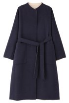 【アドーア/ADORE】のカシミヤ混 2TONE リバーロングコート ネイビー|ID: prp329100004893514 ipo3291000000036579405