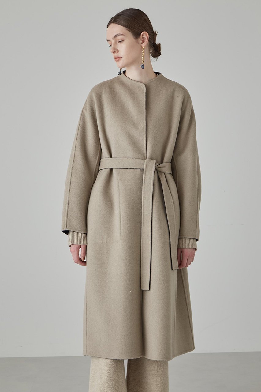 【アドーア/ADORE】のカシミヤ混 2TONE リバーロングコート 大人の最旬トレンドファッション＆コーディネート founy(ファウニー) 　ファッション　Fashion　レディースファッション　Fashion for Women　アウター　Coat / Outerwear Collection　コート・ロングコート・ピーコート　Long Coats, Peacoats & More　なめらか　Smooth, Silky Texture　カッティング　Cutting Detail　ショルダー　Shoulder, Shoulder Strap　ドロップ　Drop Shoulder, Dropped Style　リバーシブル　Reversible, Two-Sided　ロング　Long, Long-Length　別注　Limited Edition, Custom Order　定番　Standard, Basic Item　other-7|ID: prp329100004893514 ipo3291000000036579413