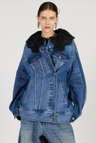 【プランク プロジェクト/PRANK PROJECT】のオーバージージャン 人気、トレンドファッション・服の通販 founy(ファニー) ファッション Fashion レディースファッション Fashion for Women アウター Coat / Outerwear Collection レディースジャケット・軽アウター Jackets ブルゾンジャケット・スポーティアウター Blouson Jackets おすすめ Recommended / Our Picks シェイプ Shape, Slim Fit ジャケット Jacket, Outerwear スリーブ Sleeve, Long Sleeve / Short Sleeve デニム Denim, Jeans Material フォルム Silhouette, Form ブルゾン Blouson, Bomber Jacket ヴィンテージ Vintage Style thumbnail BLU(ブルー)|ID: prp329100004893580 ipo3291000000036579931