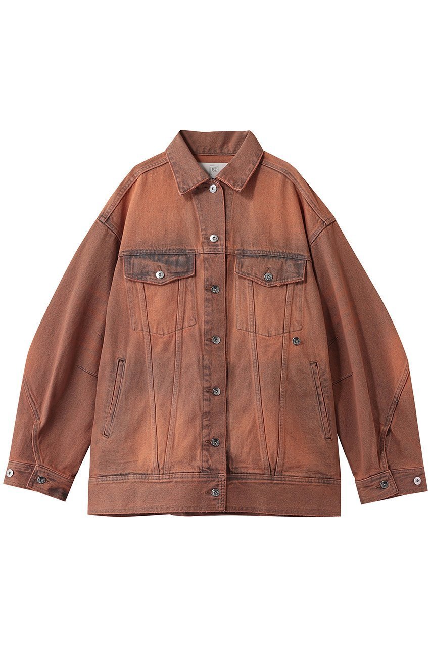 【プランク プロジェクト/PRANK PROJECT】のオーバージージャン インテリア・キッズ・メンズ・レディースファッション・服の通販 founy(ファニー) 　ファッション　Fashion　レディースファッション　Fashion for Women　アウター　Coat / Outerwear Collection　レディースジャケット・軽アウター　Jackets　ブルゾンジャケット・スポーティアウター　Blouson Jackets　おすすめ　Recommended / Our Picks　シェイプ　Shape, Slim Fit　ジャケット　Jacket, Outerwear　スリーブ　Sleeve, Long Sleeve / Short Sleeve　デニム　Denim, Jeans Material　フォルム　Silhouette, Form　ブルゾン　Blouson, Bomber Jacket　ヴィンテージ　Vintage Style　P.BGE(ピンクベージュ)|ID: prp329100004893580 ipo3291000000036579932