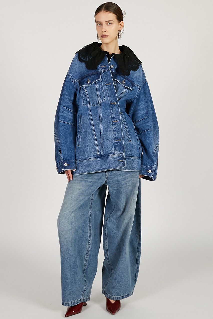 【プランク プロジェクト/PRANK PROJECT】のオーバージージャン 人気、トレンドファッション・服の通販 founy(ファニー) 　ファッション　Fashion　レディースファッション　Fashion for Women　アウター　Coat / Outerwear Collection　レディースジャケット・軽アウター　Jackets　ブルゾンジャケット・スポーティアウター　Blouson Jackets　おすすめ　Recommended / Our Picks　シェイプ　Shape, Slim Fit　ジャケット　Jacket, Outerwear　スリーブ　Sleeve, Long Sleeve / Short Sleeve　デニム　Denim, Jeans Material　フォルム　Silhouette, Form　ブルゾン　Blouson, Bomber Jacket　ヴィンテージ　Vintage Style　other-2|ID: prp329100004893580 ipo3291000000036612290