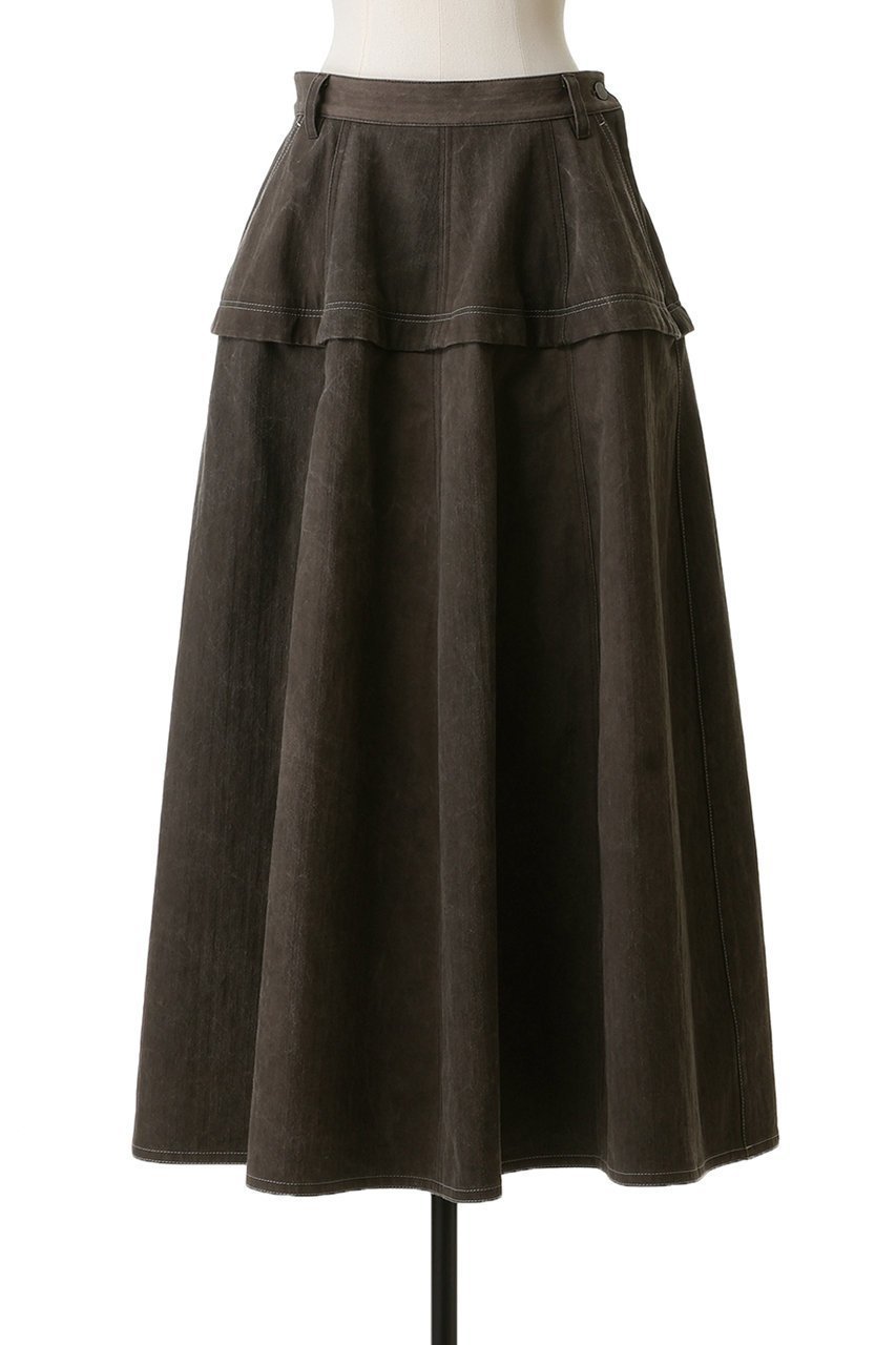 【ブラミンク/BLAMINK】のコットンゴアードスカート 人気、トレンドファッション・服の通販 founy(ファニー) 　ファッション　Fashion　レディースファッション　Fashion for Women　スカート　Skirts　フレア　Flare, Flared　マキシ　Maxi, Full Length　other-2|ID: prp329100004893592 ipo3291000000036580007