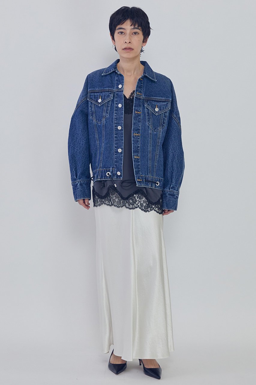 【プルミエ アロンディスモン/1er Arrondissement】のドルマンデニムジャケット 人気、トレンドファッション・服の通販 founy(ファニー) ファッション Fashion レディースファッション Fashion for Women アウター Coat / Outerwear Collection レディースジャケット・軽アウター Jackets デニムジャケット / カジュアルアウター Denim Jackets ジャケット Jacket, Outerwear デニム Denim, Jeans Material フォルム Silhouette, Form リラックス Relax, Relaxed Fit ヴィンテージ Vintage Style other-4|ID: prp329100004893617 ipo3291000000036580163