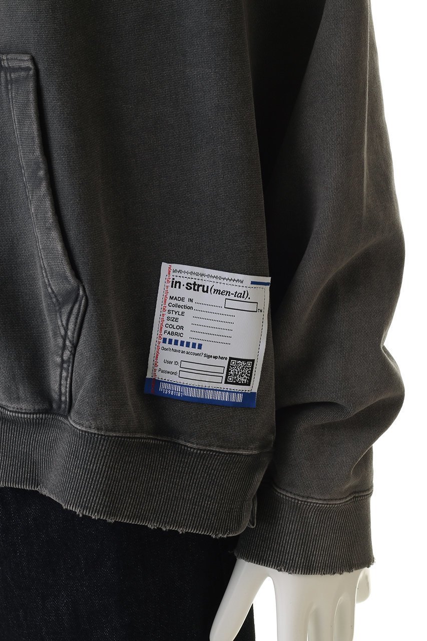 【メゾン ミハラヤスヒロ/Maison MIHARA YASUHIRO / MEN】の【MEN】【in-stru(men-tal).】フレンチ テリー ディストレスト フーディー 人気、トレンドファッション・服の通販 founy(ファニー) 　ファッション　Fashion　メンズファッション　Fashion for Men　トップス・カットソー　Cut & Sew Tops　パーカー・フーディー / カジュアルコーデ　Hoodies & Parkas　メンズシャツ　Shirts　なめらか　Smooth, Silky Texture　ダメージ　Distressed, Destroyed　バランス　Balance, Style Balance　フォルム　Silhouette, Form　フレンチ　French, French Style　other-7|ID: prp329100004893673 ipo3291000000036580556