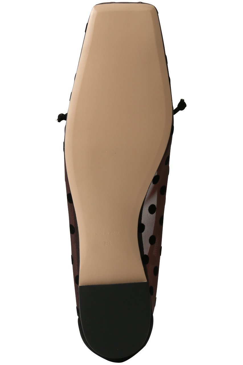 【ピッピシック/Pippichic】の【ELLE SHOP限定】AMBER BALLET ドットチュールフラットシューズ 大人の最旬トレンドファッション＆コーディネート founy(ファウニー) 　ファッション　Fashion　レディースファッション　Fashion for Women　シューズ　Shoes, Footwear　ダウン　Down, Puffer　チュール　Tulip, Tulip Motif　デニム　Denim, Jeans Material　ドット　Polka Dot, Dot Pattern　ヌーディ　Nude, Nude Tone　バレエ　Ballet, Ballet Style　フラット　Flat, Flat Shoes　モダン　Modern, Contemporary　other-6|ID: prp329100004893712 ipo3291000000036951787