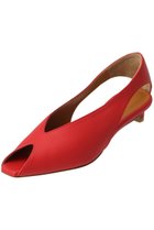 【ピッピシック/Pippichic】のNATALIE オープントウパンプス 人気、トレンドファッション・服の通販 founy(ファニー) ファッション Fashion レディースファッション Fashion for Women カッティング Cutting Detail 再入荷 Restock / Back in Stock thumbnail レッド|ID: prp329100004893718 ipo3291000000036580841