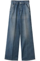 【ザ リラクス/THE RERACS】のワイドデニムパンツ ウォッシュドブルー|ID: prp329100004893731 ipo3291000000036580925