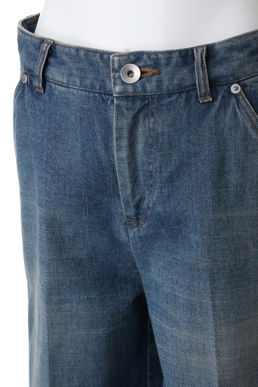 【ザ リラクス/THE RERACS】のワイドデニムパンツ 大人の最旬トレンドファッション＆コーディネート founy(ファウニー) 　ファッション　Fashion　レディースファッション　Fashion for Women　パンツ　Pants & Trousers　デニムパンツ・ジーンズ・美脚デニム　Denim Jeans & Pants　ショート　Short, Short Length　デニム　Denim, Jeans Material　ワイド　Wide, Wide Fit　other-5|ID: prp329100004893731 ipo3291000000036869613
