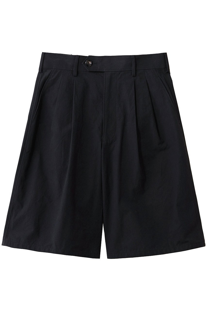 【ザ リラクス/THE RERACS / MEN】の【MEN】ワイドショートタックパンツ インテリア・キッズ・メンズ・レディースファッション・服の通販 founy(ファウニー) 　ファッション　Fashion　メンズファッション　Fashion for Men　ボトムス　Bottoms　ハーフパンツ・ショートパンツ　Shorts & Half Pants　おすすめ　Recommended / Our Picks　ショート　Short, Short Length　モダン　Modern, Contemporary　ワイド　Wide, Wide Fit　ダークネイビー|ID: prp329100004893745 ipo3291000000036891558