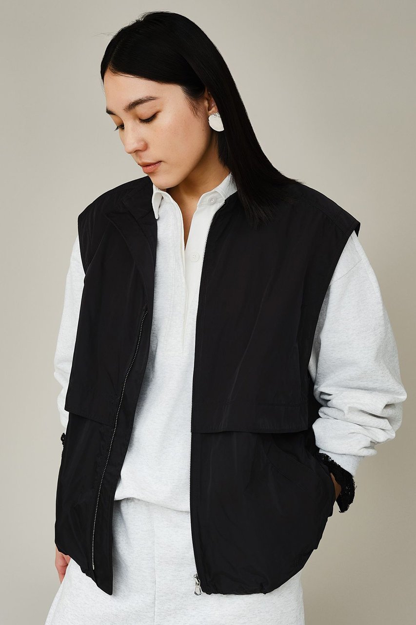 【カオス/Chaos】のドゥウェルベスト 大人の最旬トレンドファッション＆コーディネート founy(ファウニー) 　ファッション　Fashion　レディースファッション　Fashion for Women　アウター　Coat / Outerwear Collection　レディースジャケット・軽アウター　Jackets　ジャケット　Jacket, Outerwear　スウェット / スエット　Sweatshirt, Sweatwear　スポーティ　Sporty, Casual Athletic　タフタ　Taffeta, Structured Fabric　フォルム　Silhouette, Form　ベスト　Vest, Waistcoat　モダン　Modern, Contemporary　ロング　Long, Long-Length　other-5|ID: prp329100004893777 ipo3291000000036581318