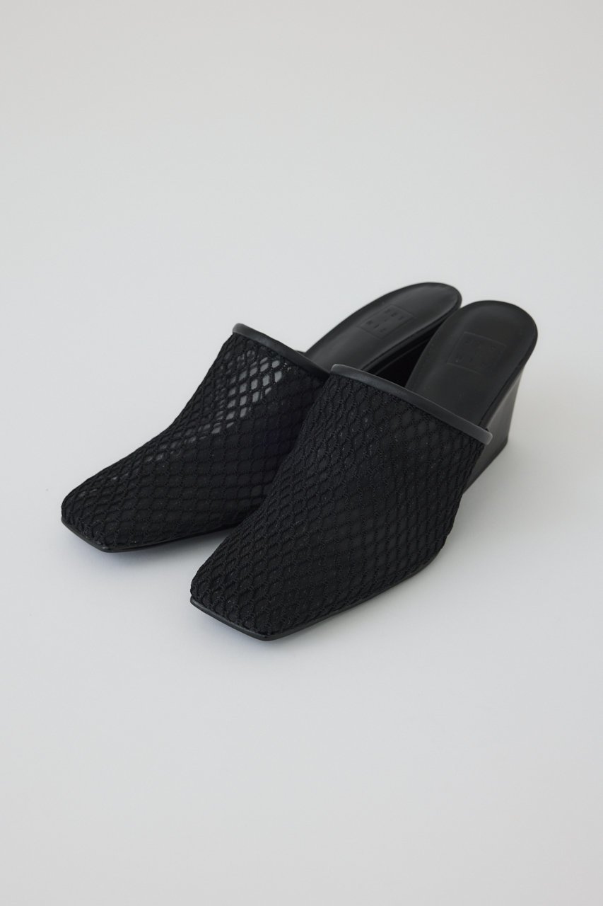 【リムアーク/RIM.ARK】のMesh shoes/シューズ インテリア・キッズ・メンズ・レディースファッション・服の通販 founy(ファウニー) 　ファッション　Fashion　レディースファッション　Fashion for Women　シューズ　Shoes, Footwear　フォルム　Silhouette, Form　フラット　Flat, Flat Shoes　メッシュ　Mesh, Net Fabric　ブラック|ID: prp329100004893801 ipo3291000000036581469