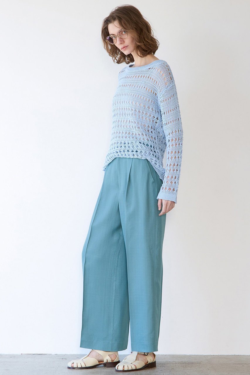 【マルティニーク/martinique】のライトメッシュニット 人気、トレンドファッション・服の通販 founy(ファニー) 　ファッション　Fashion　レディースファッション　Fashion for Women　トップス・カットソー　Cut & Sew Tops　ニット　Knit Tops & Sweaters　カジュアルプルオーバー・ニットトップス　Pullovers & Knit Tops / Casual Pullovers　おすすめ　Recommended / Our Picks　シルク　Silk, 100% Silk　フレア　Flare, Flared　ペーパー　Paper, Kraft Paper　ルーズ　Loose, Oversized　夏　Summer　other-5|ID: prp329100004893809 ipo3291000000036612460