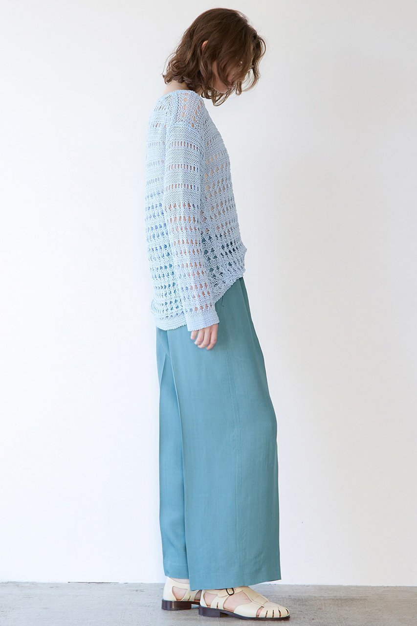 【マルティニーク/martinique】のライトメッシュニット 人気、トレンドファッション・服の通販 founy(ファニー) 　ファッション　Fashion　レディースファッション　Fashion for Women　トップス・カットソー　Cut & Sew Tops　ニット　Knit Tops & Sweaters　カジュアルプルオーバー・ニットトップス　Pullovers & Knit Tops / Casual Pullovers　おすすめ　Recommended / Our Picks　シルク　Silk, 100% Silk　フレア　Flare, Flared　ペーパー　Paper, Kraft Paper　ルーズ　Loose, Oversized　夏　Summer　other-7|ID: prp329100004893809 ipo3291000000036612464