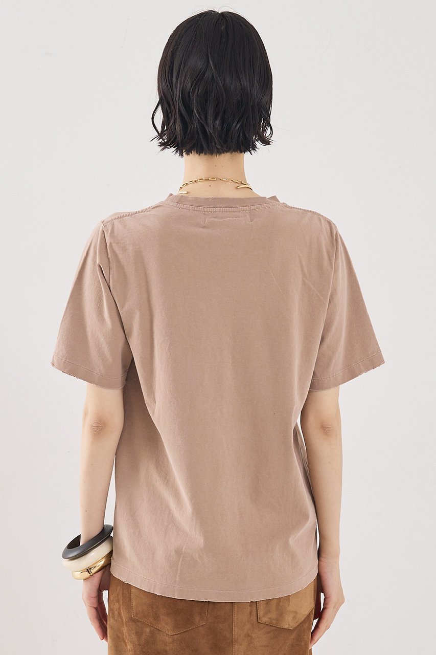 【ザ ストア バイ シー/THE STORE by C】の【REMI RELIEF】【別注】【WEB限定】THE VIPERロゴTシャツ 人気、トレンドファッション・服の通販 founy(ファニー) 　ファッション　Fashion　レディースファッション　Fashion for Women　トップス・カットソー　Cut & Sew Tops　シャツ・ブラウス・オフィスカジュアル　Elegant Blouses & Button-Ups　ロングTシャツ・Tシャツ　Longline T-Shirts & Tees　カットソー・ベーシックTシャツ　Cut-and-Sewn Tops / Stretch Tees & Basics　カットソー　Cut and Sewn Top　カリフォルニア　California, Cali Style　ショート　Short, Short Length　スリーブ　Sleeve, Long Sleeve / Short Sleeve　ダメージ　Distressed, Destroyed　別注　Limited Edition, Custom Order　半袖　Short Sleeve, Half Sleeve　other-8|ID: prp329100004893835 ipo3291000000036581660