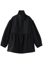 【ハー/HER.】のペプラムギャザーハーフコート ブラック|ID: prp329100004893851 ipo3291000000036581775