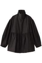 【ハー/HER.】のペプラムギャザーハーフコート ブラウン|ID: prp329100004893851 ipo3291000000036581776