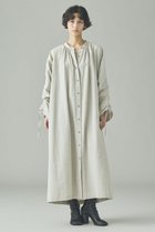 【カレンソロジー/Curensology】のコットンヘンプワンピース 人気、トレンドファッション・服の通販 founy(ファニー) ファッション Fashion レディースファッション Fashion for Women ワンピース Dresses チュニック Tunic Tops & Dresses おすすめ Recommended / Our Picks シャーリング Shirring, Ruched タイプライター Typewriter Fabric, Crisp Cotton チュニック Tunic, Long Top ブラウジング Blouson Silhouette, Cinched Waist ロング Long, Long-Length ワッシャー Washer, Crinkled Finish 再入荷 Restock / Back in Stock 吸水 Absorbent, Quick-Dry thumbnail ベージュ|ID: prp329100004893867 ipo3291000000036581896