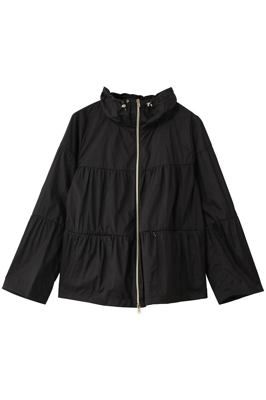 【ヘルノ/HERNO】のはっ水ナイロンブルゾン インテリア・キッズ・メンズ・レディースファッション・服の通販 founy(ファウニー) 　ファッション　Fashion　レディースファッション　Fashion for Women　アウター　Coat / Outerwear Collection　レディースジャケット・軽アウター　Jackets　ブルゾンジャケット・スポーティアウター　Blouson Jackets　クール　Cool, Chic　コンパクト　Compact, Small Size　ジャケット　Jacket, Outerwear　バランス　Balance, Style Balance　ブルゾン　Blouson, Bomber Jacket　メタリック　Metallic, Shiny Finish　再入荷　Restock / Back in Stock　軽量　Lightweight, Ultra Light　ブラック|ID: prp329100004893877 ipo3291000000036871167