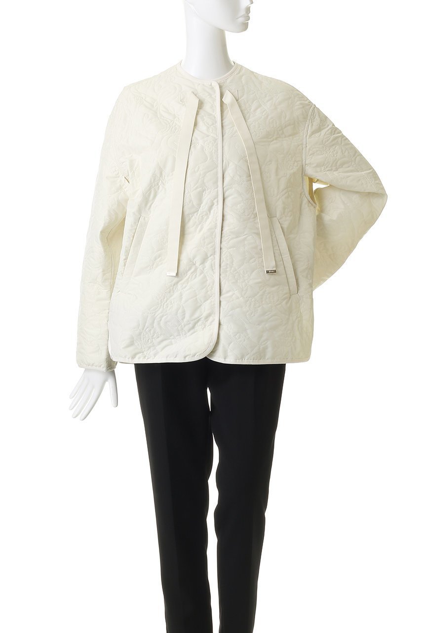 【ヘルノ/HERNO】のステッチノーカラーブルゾン 大人の最旬トレンドファッション＆コーディネート founy(ファウニー) 　ファッション　Fashion　レディースファッション　Fashion for Women　アウター　Coat / Outerwear Collection　レディースジャケット・軽アウター　Jackets　ブルゾンジャケット・スポーティアウター　Blouson Jackets　エレガント 上品　Elegant　キルティング　Quilted, Quilting　ジャケット　Jacket, Outerwear　フォルム　Silhouette, Form　ブルゾン　Blouson, Bomber Jacket　軽量　Lightweight, Ultra Light　防寒　Cold Protection, Winter-Ready　other-2|ID: prp329100004893879 ipo3291000000036871185