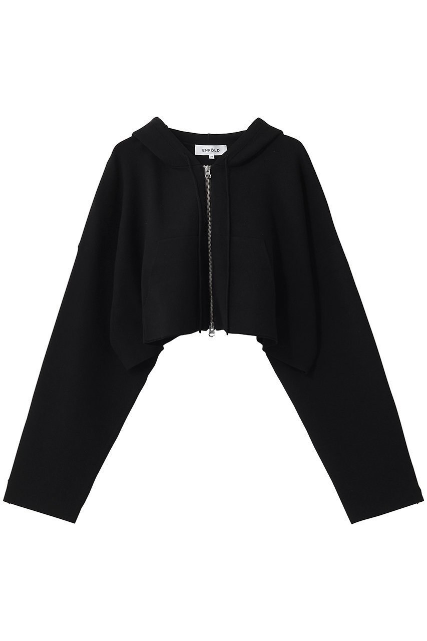 【エンフォルド/ENFOLD】のKNIT HOODIE 大人の最旬トレンドファッション&コーディネート founy(ファウニー) ファッション Fashion レディースファッション Fashion for Women トップス・カットソー Cut & Sew Tops ニット Knit Tops & Sweaters カジュアルプルオーバー・ニットトップス Pullovers & Knit Tops / Casual Pullovers ジャケット Jacket, Outerwear ストレッチ Stretch, Stretchy Fabric パーカー Hoodie, Parka フィット Fit, Slim Fit エレガント 上品 Elegant other-1|ID: prp329100004893900 ipo3291000000036582117