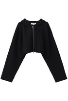 【エンフォルド/ENFOLD】のKNIT HOODIE ブラック|ID: prp329100004893900 ipo3291000000036582119