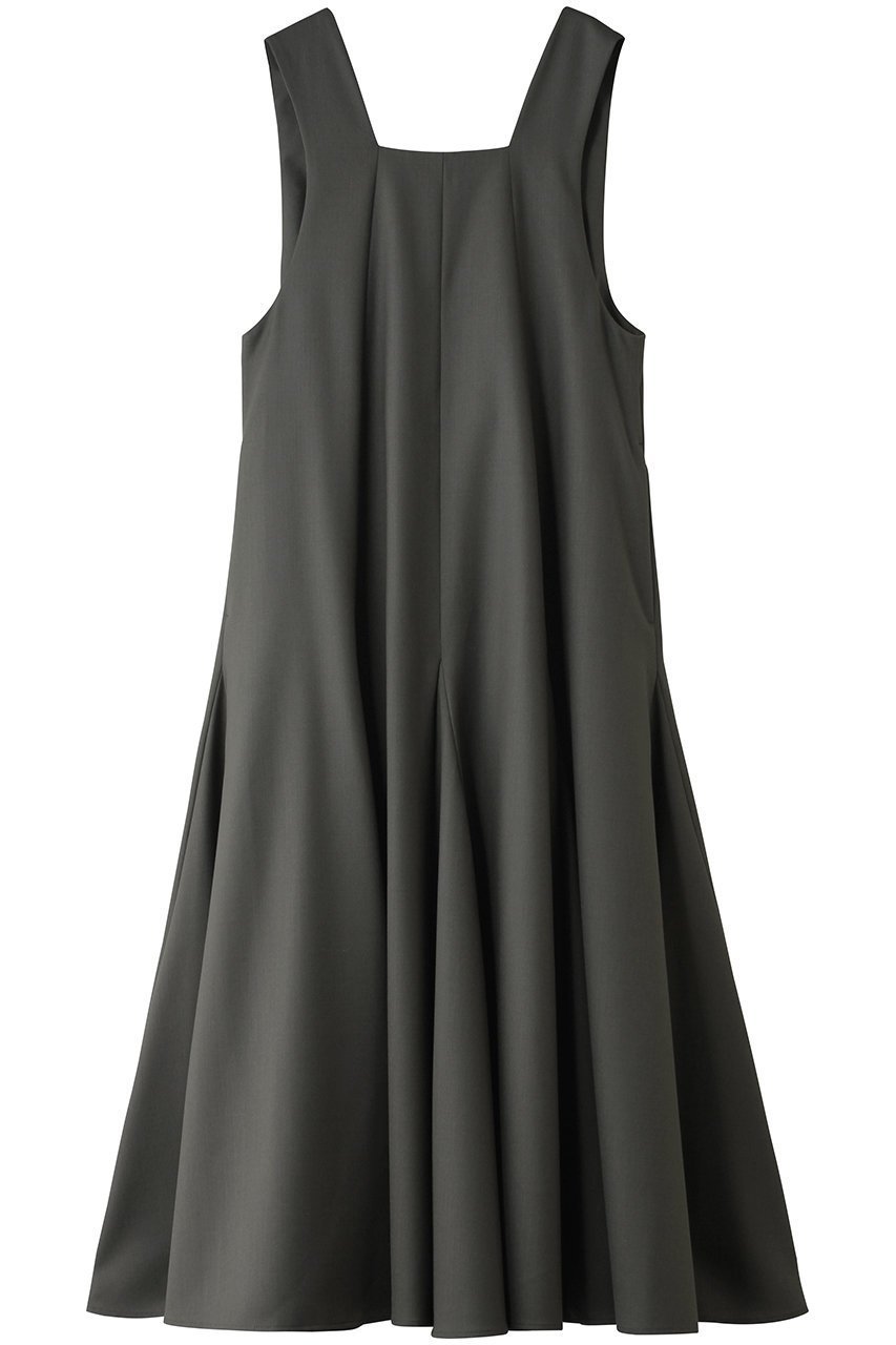 【エンフォルド/ENFOLD】のPANEL FLARE TANK-TOP DRESS インテリア・キッズ・メンズ・レディースファッション・服の通販 founy(ファニー) 　ファッション　Fashion　レディースファッション　Fashion for Women　ワンピース　Dresses　フォーマル・パーティードレス・結婚式用ドレス　Elegant & Casual Dresses　チュニック　Tunic Tops & Dresses　インナー　Innerwear　ジャケット　Jacket, Outerwear　タンク　Tank Top, Sleeveless Top　チュニック　Tunic, Long Top　ドレス　Dress, One-Piece　ハイネック　High Neck, Mock Neck　パターン　Pattern, Design Print　ベスト　Vest, Waistcoat　ロング　Long, Long-Length　エレガント 上品　Elegant　グレー|ID: prp329100004893908 ipo3291000000036582163