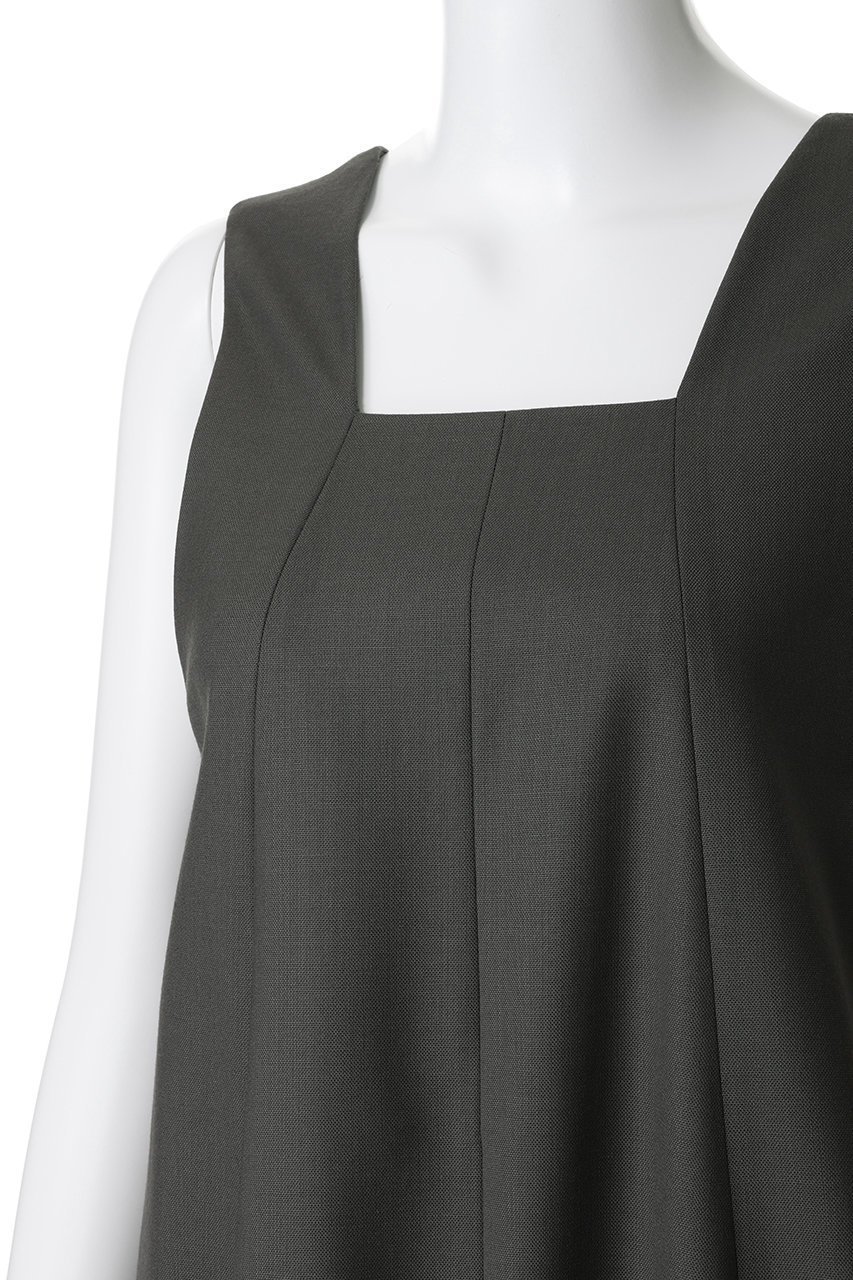 【エンフォルド/ENFOLD】のPANEL FLARE TANK-TOP DRESS 人気、トレンドファッション・服の通販 founy(ファニー) 　ファッション　Fashion　レディースファッション　Fashion for Women　ワンピース　Dresses　フォーマル・パーティードレス・結婚式用ドレス　Elegant & Casual Dresses　チュニック　Tunic Tops & Dresses　インナー　Innerwear　ジャケット　Jacket, Outerwear　タンク　Tank Top, Sleeveless Top　チュニック　Tunic, Long Top　ドレス　Dress, One-Piece　ハイネック　High Neck, Mock Neck　パターン　Pattern, Design Print　ベスト　Vest, Waistcoat　ロング　Long, Long-Length　エレガント 上品　Elegant　other-5|ID: prp329100004893908 ipo3291000000036582171