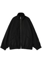 【メゾンスペシャル/MAISON SPECIAL】の【UNISEX】72/2 4色シャンブレーウール カーブ切替スタンドブルゾン BLK(ブラック)|ID: prp329100004893930 ipo3291000000036871592