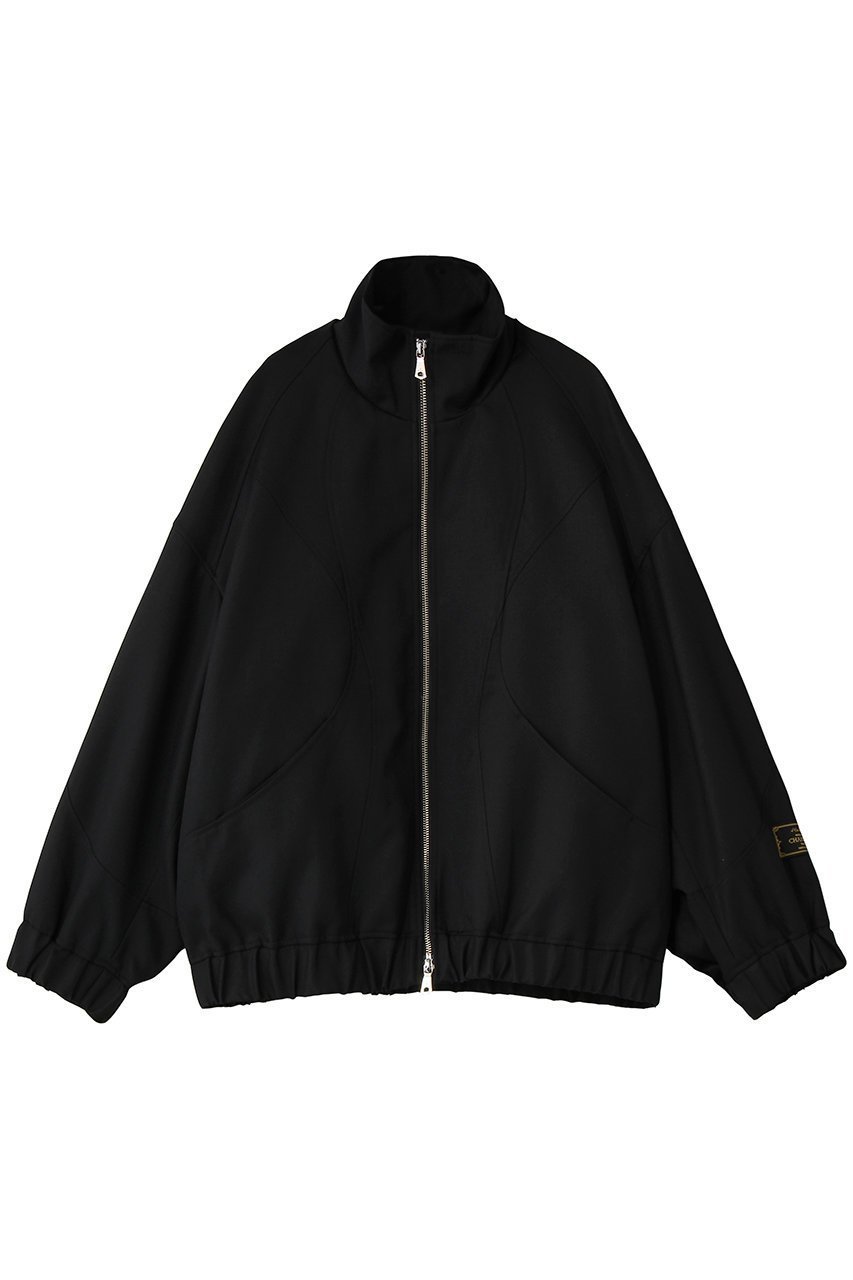 【メゾンスペシャル/MAISON SPECIAL】の【UNISEX】72/2 4色シャンブレーウール カーブ切替スタンドブルゾン インテリア・キッズ・メンズ・レディースファッション・服の通販 founy(ファウニー) 　ファッション　Fashion　レディースファッション　Fashion for Women　アウター　Coat / Outerwear Collection　レディースジャケット・軽アウター　Jackets　ブルゾンジャケット・スポーティアウター　Blouson Jackets　ユニセックス　Unisex, Genderless　シャンブレー　Chambray, Denim-Like Fabric　ジャケット　Jacket, Outerwear　スタンド　Stand Collar, Upright Stand　ブルゾン　Blouson, Bomber Jacket　切替　Switching, Contrast Panel　BLK(ブラック)|ID: prp329100004893930 ipo3291000000036871592