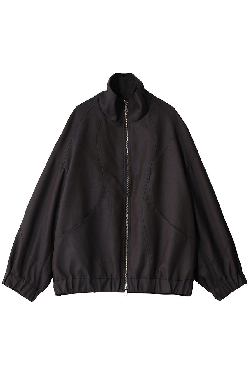 【メゾンスペシャル/MAISON SPECIAL】の【UNISEX】72/2 4色シャンブレーウール カーブ切替スタンドブルゾン インテリア・キッズ・メンズ・レディースファッション・服の通販 founy(ファウニー) 　ファッション　Fashion　レディースファッション　Fashion for Women　アウター　Coat / Outerwear Collection　レディースジャケット・軽アウター　Jackets　ブルゾンジャケット・スポーティアウター　Blouson Jackets　ユニセックス　Unisex, Genderless　シャンブレー　Chambray, Denim-Like Fabric　ジャケット　Jacket, Outerwear　スタンド　Stand Collar, Upright Stand　ブルゾン　Blouson, Bomber Jacket　切替　Switching, Contrast Panel　C.GRY(チャコールグレー)|ID: prp329100004893930 ipo3291000000036871594