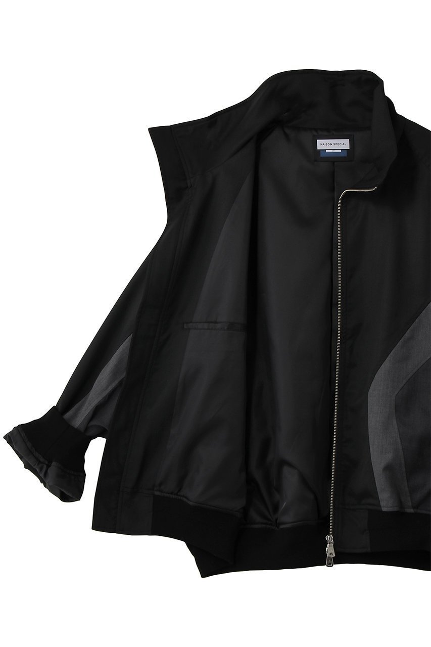 【メゾンスペシャル/MAISON SPECIAL】の【UNISEX】スポーツライク切替ブルゾン 人気、トレンドファッション・服の通販 founy(ファニー) 　ファッション　Fashion　レディースファッション　Fashion for Women　アウター　Coat / Outerwear Collection　レディースジャケット・軽アウター　Jackets　ブルゾンジャケット・スポーティアウター　Blouson Jackets　ユニセックス　Unisex, Genderless　ジャケット　Jacket, Outerwear　ブルゾン　Blouson, Bomber Jacket　切替　Switching, Contrast Panel　other-6|ID: prp329100004893933 ipo3291000000036582334