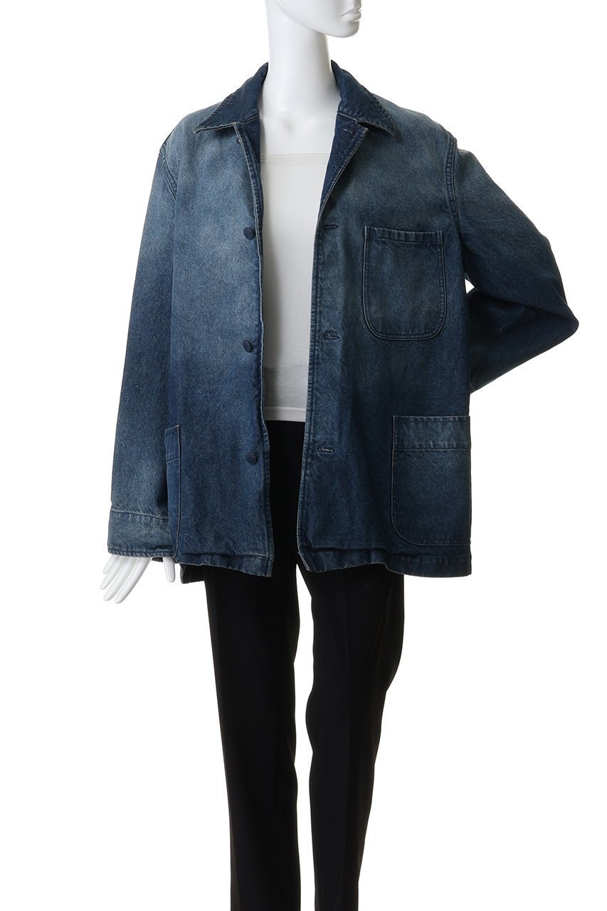 【バウト/BOWTE】のDENIM COVER ALL JK FADE BLEACH BLUE 人気、トレンドファッション・服の通販 founy(ファニー) ファッション Fashion レディースファッション Fashion for Women アウター Coat / Outerwear Collection レディースジャケット・軽アウター Jackets ウォッシュ Washed Finish ジャケット Jacket, Outerwear デニム Denim, Jeans Material ブリーチ Bleach, Washed Finish ポケット Pocket, Pocket Detail モダン Modern, Contemporary other-7|ID: prp329100004893953 ipo3291000000036582459