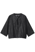 【ピアッカセッテ/ph7+】のファスナー付きプルオーバー ネイビー|ID: prp329100004893961 ipo3291000000036582521