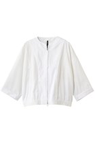 【ピアッカセッテ/ph7+】のファスナー付きプルオーバー ホワイト|ID: prp329100004893961 ipo3291000000036582522