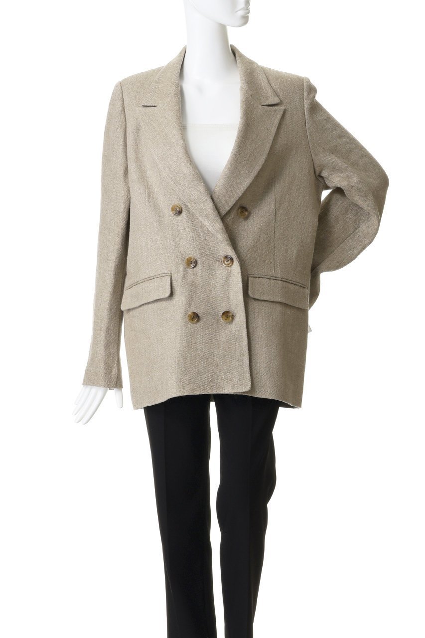 【ハー/HER.】のリネンテーラードジャケット 人気、トレンドファッション・服の通販 founy(ファニー) 　ファッション　Fashion　レディースファッション　Fashion for Women　アウター　Coat / Outerwear Collection　レディースジャケット・軽アウター　Jackets　テーラードジャケット / 通勤・きれいめスタイル　Tailored Jackets & Blazers　ジャケット　Jacket, Outerwear　トレンド　Trend, Trending Now　マニッシュ　Mannish, Boyish　リネン　Linen, Linen Fabric　other-2|ID: prp329100004893965 ipo3291000000036612531