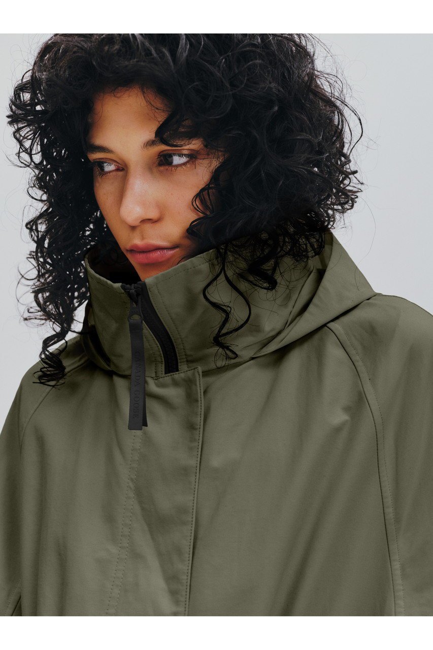 【カナダグース/CANADA GOOSE】の2467WBA Ainsley Wind Coat Black Label エインズリー ウィンド コート 大人の最旬トレンドファッション＆コーディネート founy(ファウニー) 　ファッション　Fashion　レディースファッション　Fashion for Women　アウター　Coat / Outerwear Collection　コート・ロングコート・ピーコート　Long Coats, Peacoats & More　ダイヤモンド　Diamond, Brilliant Cut　ドローコード　Drawcord, Drawstring Cord　フロント　Front, Front Design　ポケット　Pocket, Pocket Detail　ロング　Long, Long-Length　軽量　Lightweight, Ultra Light　other-5|ID: prp329100004893967 ipo3291000000036582581