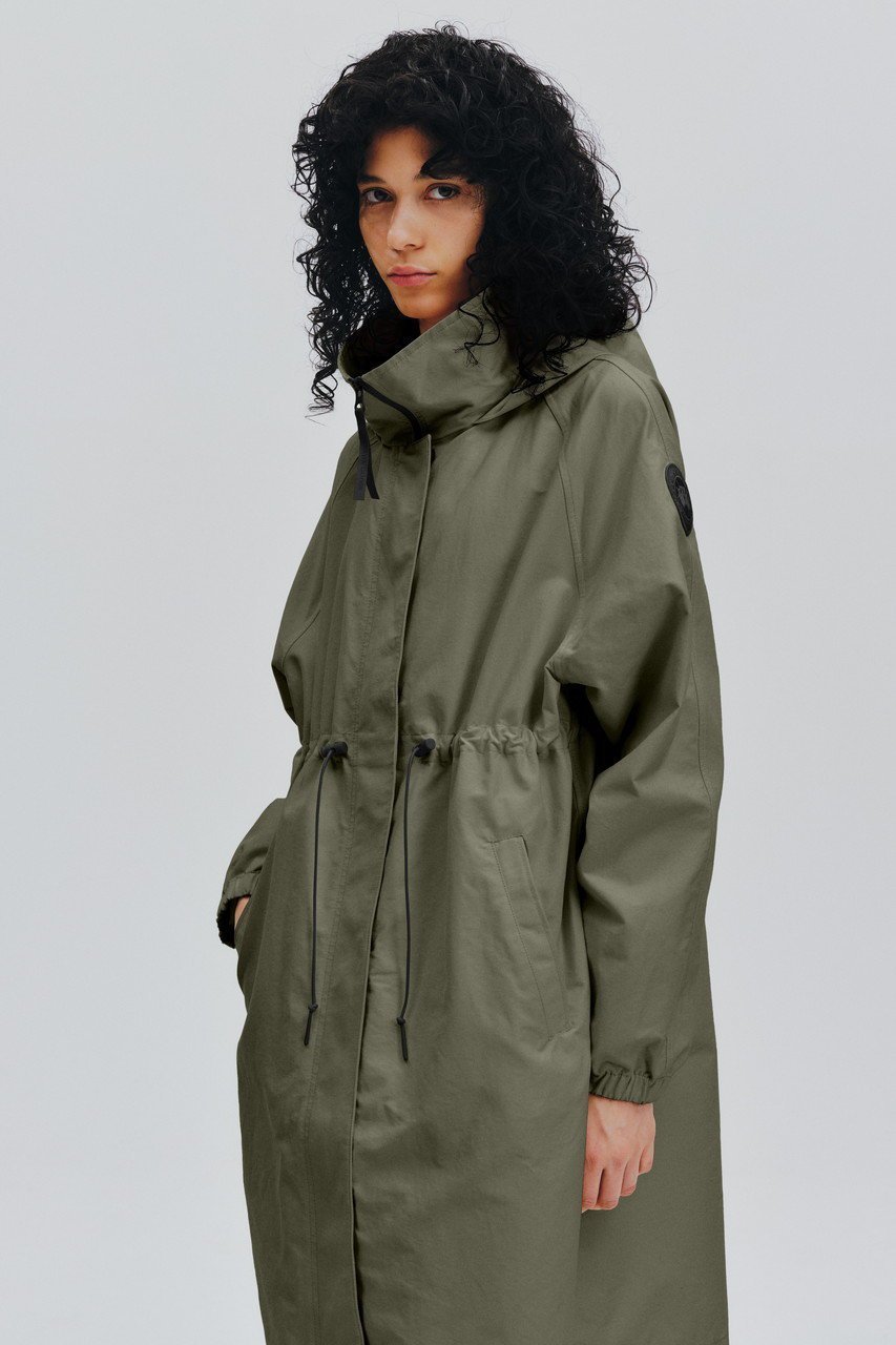 【カナダグース/CANADA GOOSE】の2467WBA Ainsley Wind Coat Black Label エインズリー ウィンド コート 大人の最旬トレンドファッション＆コーディネート founy(ファウニー) 　ファッション　Fashion　レディースファッション　Fashion for Women　アウター　Coat / Outerwear Collection　コート・ロングコート・ピーコート　Long Coats, Peacoats & More　ダイヤモンド　Diamond, Brilliant Cut　ドローコード　Drawcord, Drawstring Cord　フロント　Front, Front Design　ポケット　Pocket, Pocket Detail　ロング　Long, Long-Length　軽量　Lightweight, Ultra Light　other-6|ID: prp329100004893967 ipo3291000000036582582