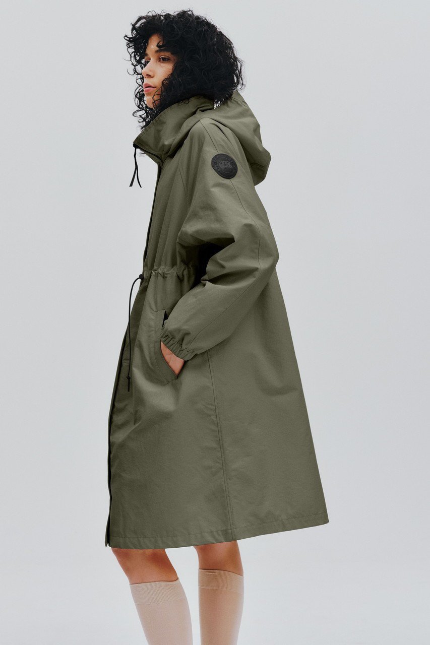 【カナダグース/CANADA GOOSE】の2467WBA Ainsley Wind Coat Black Label エインズリー ウィンド コート 大人の最旬トレンドファッション＆コーディネート founy(ファウニー) 　ファッション　Fashion　レディースファッション　Fashion for Women　アウター　Coat / Outerwear Collection　コート・ロングコート・ピーコート　Long Coats, Peacoats & More　ダイヤモンド　Diamond, Brilliant Cut　ドローコード　Drawcord, Drawstring Cord　フロント　Front, Front Design　ポケット　Pocket, Pocket Detail　ロング　Long, Long-Length　軽量　Lightweight, Ultra Light　other-7|ID: prp329100004893967 ipo3291000000036582583