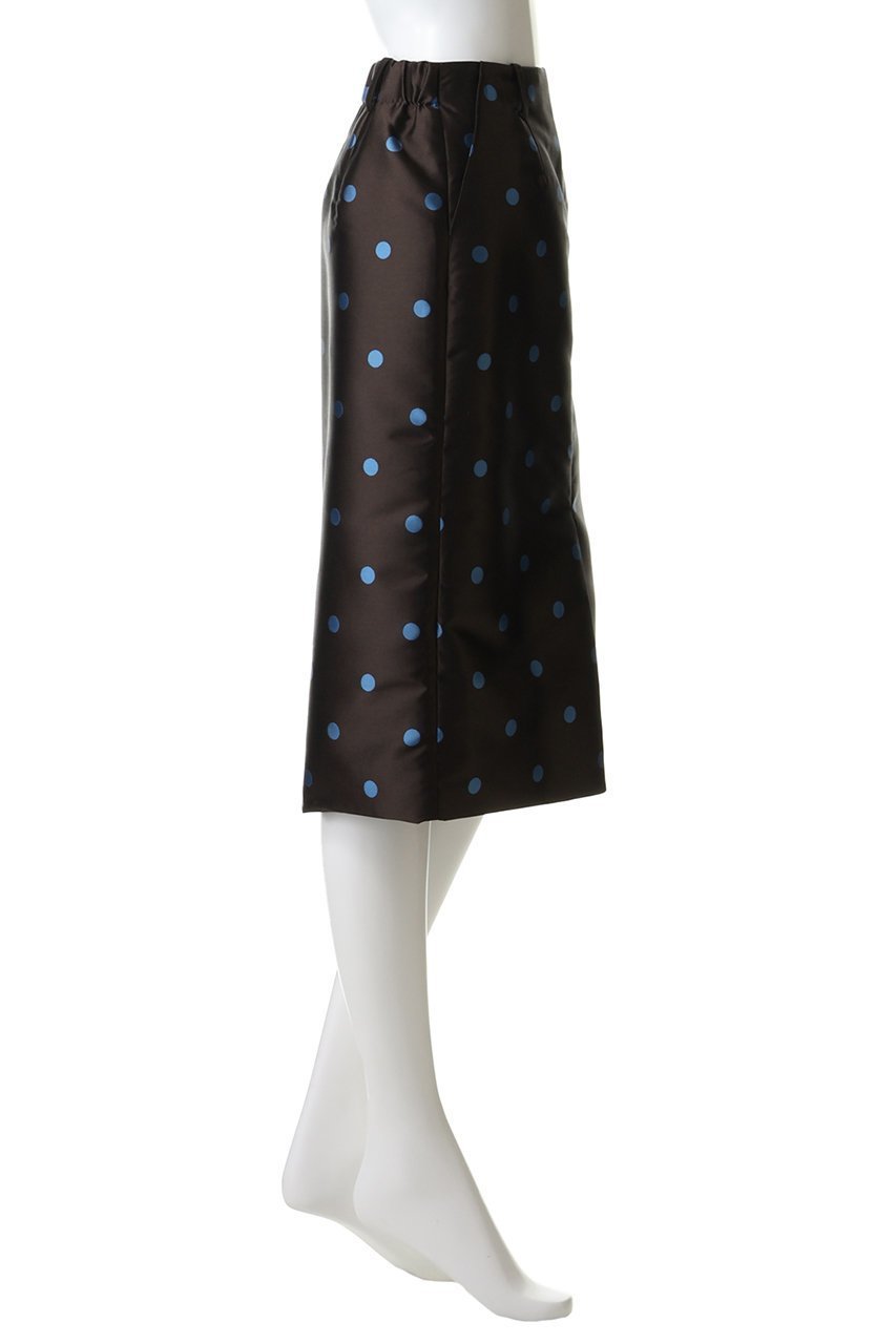 【メゾンスペシャル/MAISON SPECIAL】のPolka Dot Mock-Neck Skirt/ドットミモレタイトスカート 大人の最旬トレンドファッション＆コーディネート founy(ファウニー) 　ファッション　Fashion　レディースファッション　Fashion for Women　スカート　Skirts　ロングスカート　Long Skirts / Maxi & Midi Skirts　おすすめ　Recommended / Our Picks　シアー　Sheer, See-Through　シンプル　Simple, Minimal　スウェット / スエット　Sweatshirt, Sweatwear　スポーティ　Sporty, Casual Athletic　ドット　Polka Dot, Dot Pattern　ブルゾン　Blouson, Bomber Jacket　ロング　Long, Long-Length　エレガント 上品　Elegant　other-3|ID: prp329100004893974 ipo3291000000037237667