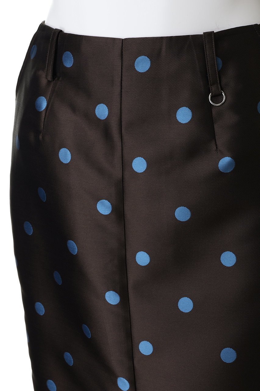 【メゾンスペシャル/MAISON SPECIAL】のPolka Dot Mock-Neck Skirt/ドットミモレタイトスカート 大人の最旬トレンドファッション＆コーディネート founy(ファウニー) 　ファッション　Fashion　レディースファッション　Fashion for Women　スカート　Skirts　ロングスカート　Long Skirts / Maxi & Midi Skirts　おすすめ　Recommended / Our Picks　シアー　Sheer, See-Through　シンプル　Simple, Minimal　スウェット / スエット　Sweatshirt, Sweatwear　スポーティ　Sporty, Casual Athletic　ドット　Polka Dot, Dot Pattern　ブルゾン　Blouson, Bomber Jacket　ロング　Long, Long-Length　エレガント 上品　Elegant　other-5|ID: prp329100004893974 ipo3291000000037237669