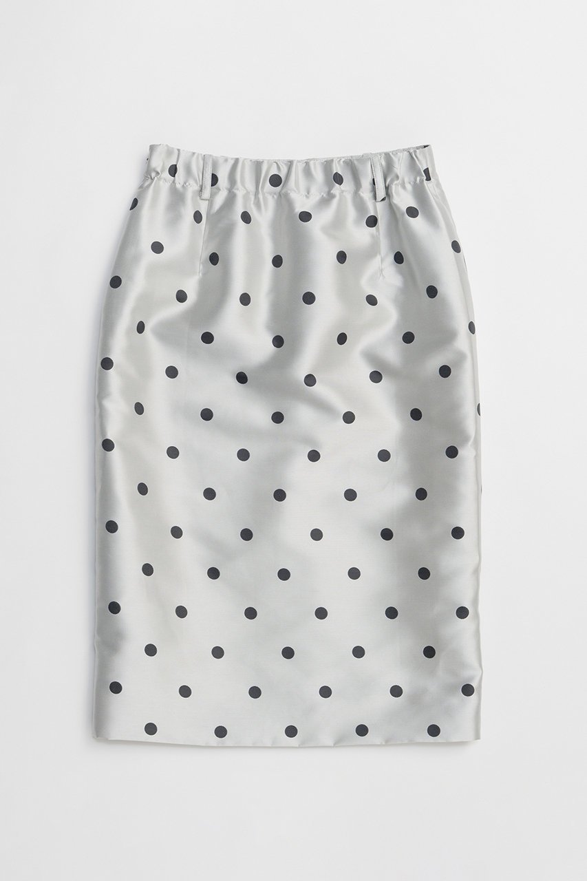 【メゾンスペシャル/MAISON SPECIAL】のPolka Dot Mock-Neck Skirt/ドットミモレタイトスカート 大人の最旬トレンドファッション＆コーディネート founy(ファウニー) 　ファッション　Fashion　レディースファッション　Fashion for Women　スカート　Skirts　ロングスカート　Long Skirts / Maxi & Midi Skirts　おすすめ　Recommended / Our Picks　シアー　Sheer, See-Through　シンプル　Simple, Minimal　スウェット / スエット　Sweatshirt, Sweatwear　スポーティ　Sporty, Casual Athletic　ドット　Polka Dot, Dot Pattern　ブルゾン　Blouson, Bomber Jacket　ロング　Long, Long-Length　エレガント 上品　Elegant　other-6|ID: prp329100004893974 ipo3291000000037237670